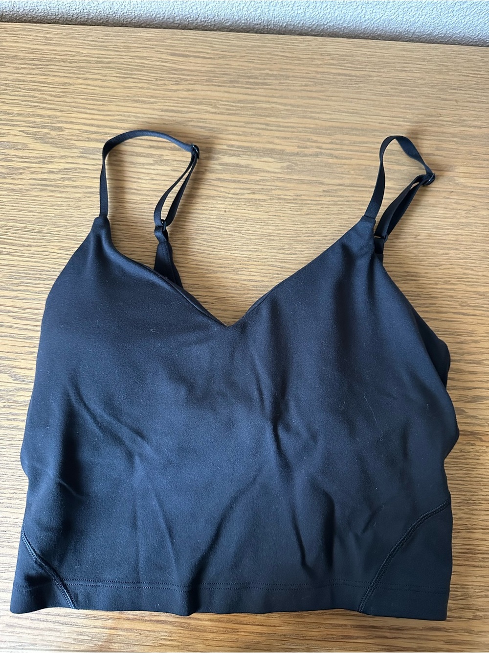 lululemon athletica Black Adjustable-Strap Bralette Tank